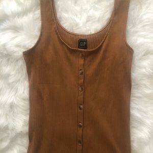 GAP ribbed midi dress